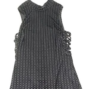 Black Velvet Mini Dress